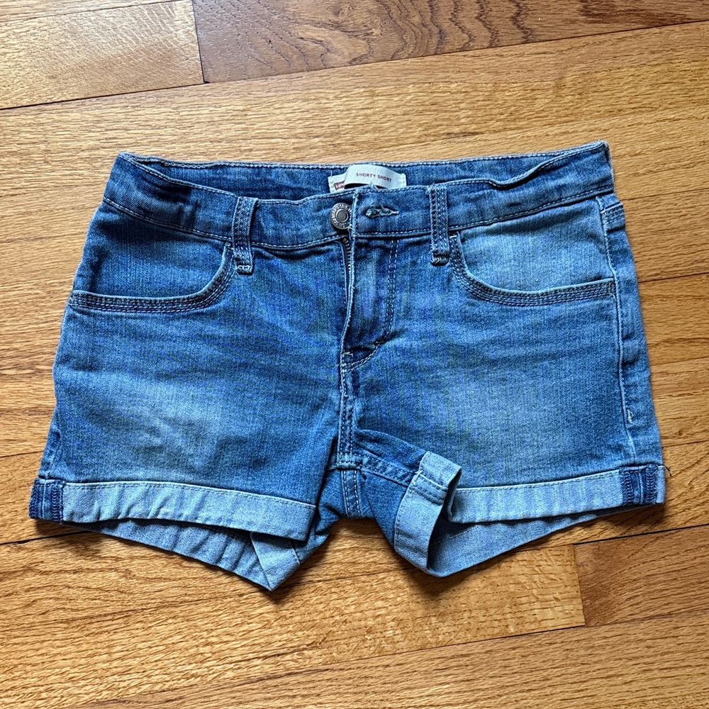 Levi's Classic Blue Jean Shorts